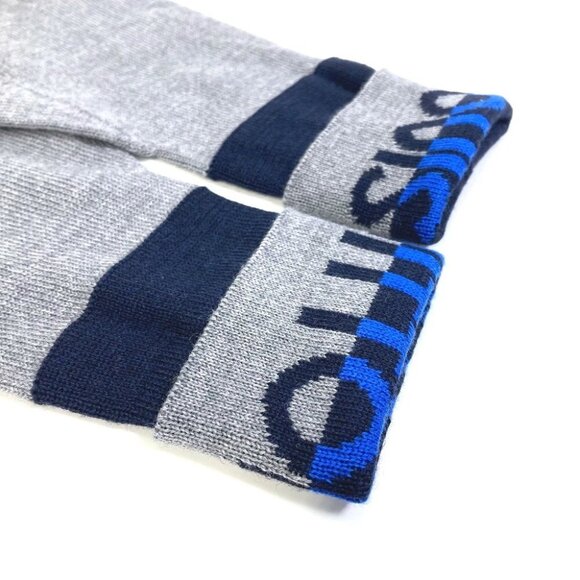 LOUIS VUITTON M71247 Gon-LV Horizon gloves wool gray/blue - Picture 7 of 9